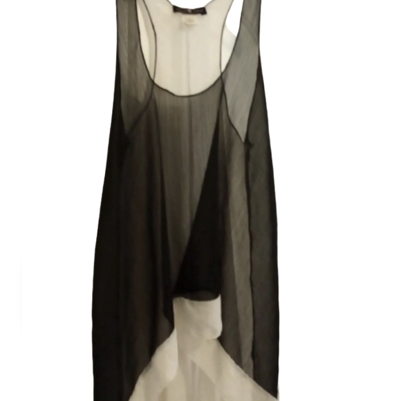 Sheer sleeveless top - Picture 1 of 3